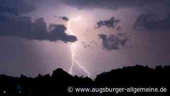 Gewitter und Starkregen: Amt hebt Unwetterwarnung für Raum Augsburg auf