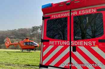 FW-E: Gewitterfront zieht über Essen - eine Person vom Blitz getroffen und lebensbedrohlich verletzt.