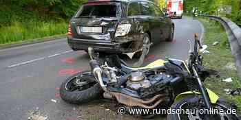 Neunkirchen-Seelscheid: Unfall mit Motorradahrer auf Bundesstraße 507 - Kölnische Rundschau