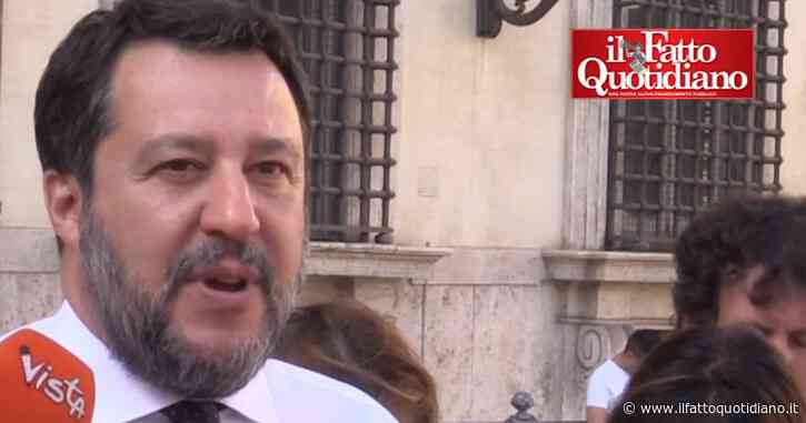 Guerra in Ucraina, Salvini sale a Chigi da Draghi: “Invio di armi? Allontanano la pace. Se chiederò voti sul tema? No, non mi sembra siano previsti”
