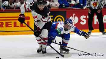 Canadian men post another one-sided victory at hockey worlds to stau unbeaten