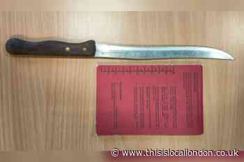 Orpington: Eight-inch knife found in Petts Wood