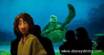 Crush Hilariously Explains Why He Doesn't Talk About Bruno - DisneyDining