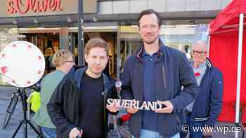 Wahlkampf-Endspurt: Kevin Kühnert bei der SPD in Meschede - WP News