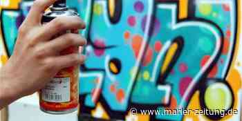 Marl: Graffiti-Sprayer melden sich nach Fahndung bei der Polizei - Marler Zeitung