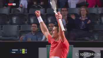 Tennis: Novak Djokovic gewinnt sein 1000. Match auf der ATP-Tour und steht im Finale - Sky Sport