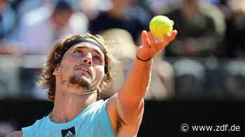 Tennis - ATP Rom: Zverev verliert Halbfinale gegen Tsitsipas - ZDFheute