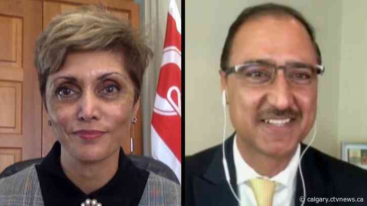 Battle of Alberta extends to city halls with friendly wager