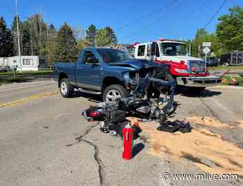 Motorcyclist flown to hospital by medical helicopter after crash - MLive.com
