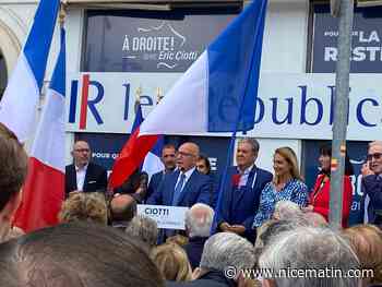 A Nice, Ciotti se lance dans l'arène législative avec pour seul adversaire: "Mélenchon" - Nice matin