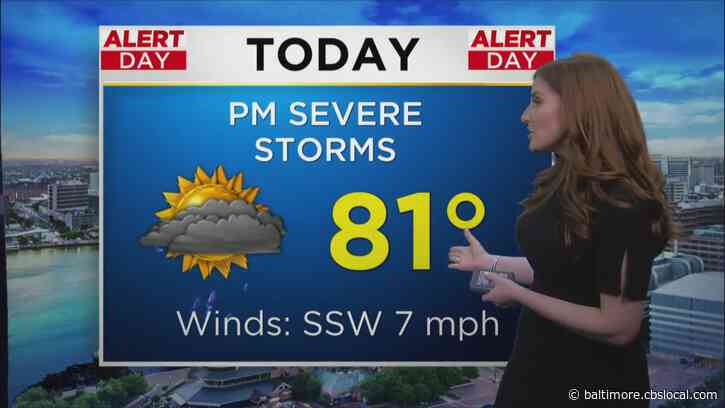 Maryland Weather: Severe Thunderstorm Watch Issued For Parts Of The State