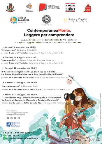 Brindisi e le Antiche Strade: continua la rassegna “Pagine Erranti” in occasione del Maggio dei libri - newSpam.it