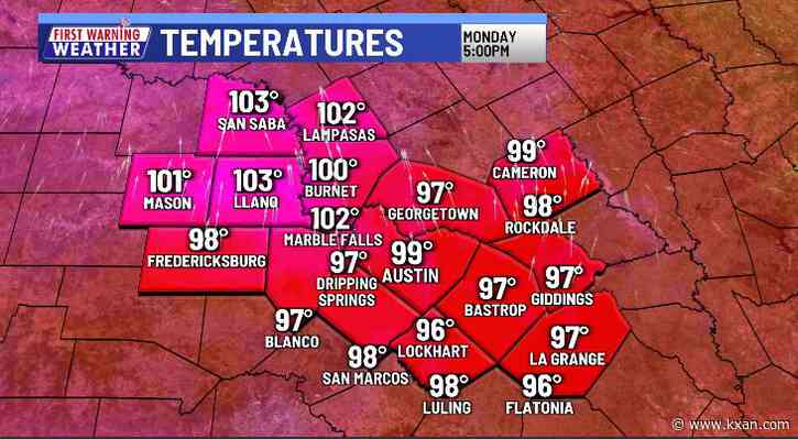 Flirting with record heat all week