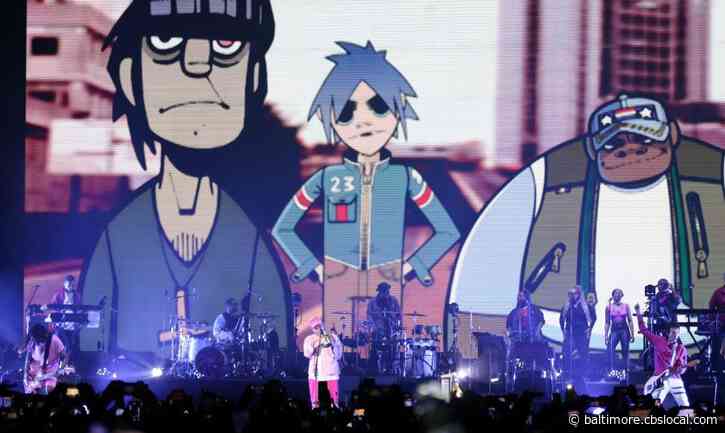Gorillaz Coming To Merriweather Post Pavilion In October