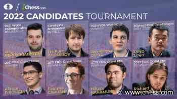 Ding Liren Officially In the Candidates As FIDE Announces Participants - Chess.com