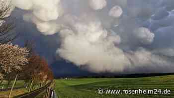 Unwetterwarnung des DWD am 16.5.2022 – Landkreis Rosenheim, Traunstein, Mühldorf am Inn, Altötting, Berchte... - rosenheim24.de