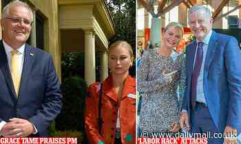 Australia election 2022: Grace Tame COMPLIMENTS Scott Morrison in Betoota Advocate podcast - Daily Mail