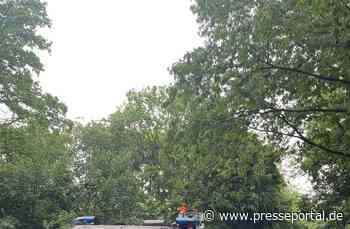 FW-BO: Mehrere unwetterbedingte Einsätze im Bochumer Stadtgebiet am 16.05.2022