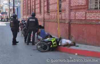 Persiguen y asesinan a balazos a joven motociclista en Centro de Iguala - Quadratin Guerrero
