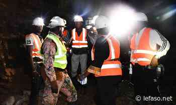 Mine de Perkoa : Des journalistes et des ministres descendent dans la mine souterraine - LeFaso.net
