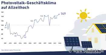 Solarenergie-Geschäftsklima auf Allzeithoch