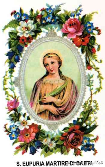Scauri: Oggi la Chiesa ricorda Santa Euporia la vergine martire di Minturno » Tuttogolfo - Tutto Golfo
