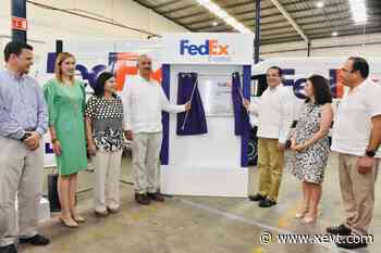 Inauguran estación de FedEx en Villahermosa, generará 126 empleos directos - XeVT 104.1 FM | Telereportaje