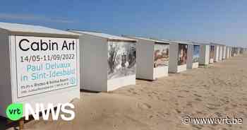 Cabin Art brengt kunstschilder Paul Delvaux tot leven in Sint-Idesbald (Koksijde) - VRT NWS