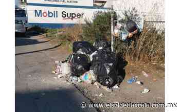 Castigo a quien tire basura en Apizaco - El Sol de Tlaxcala