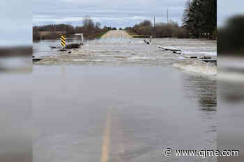 Flooding destroys roads near Saskatchewan border - News Talk 980 CJME
