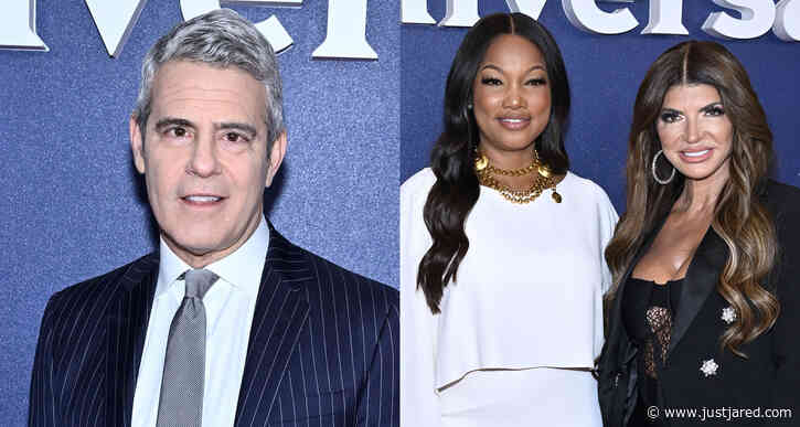 Andy Cohen is Joined by Garcelle Beauvais, Teresa Giudice, & More Bravo Stars at NBC Upfronts 2022