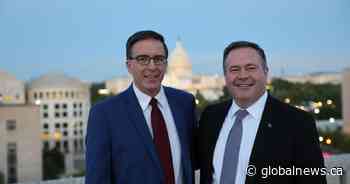 When 2 worlds collide: Jason Kenney meets Virginia man often mistaken for Alberta premier on Twitter