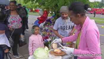 'This is my neighborhood, these are my people, I just want to do something,': Buffalo woman serves food