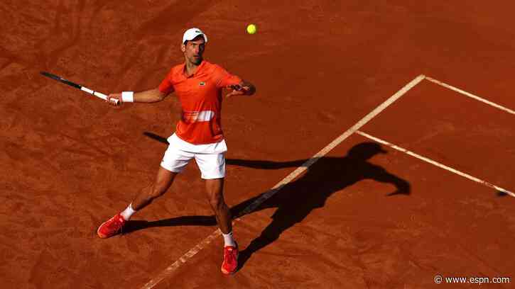 Novak Djokovic sweeps every set en route to Italian Open title - ESPN