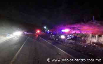 Conductor muere en aparatosa volcadura rumbo a Calvillo - El Sol del Centro