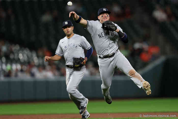 Yankees Beat Orioles 6-2 To Extend AL East Lead To 5 1/2