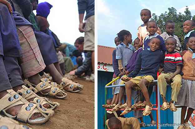 This Guy Invented Shoes That Grow Five Sizes In Five Years For Kids In Developing Countries