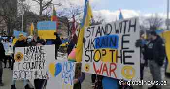 Solidarity vigil for Ukraine to be held Wednesday night in Hamilton - Global News