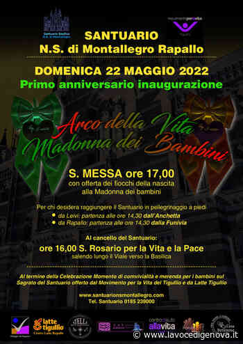 Rapallo, domenica prossima pellegrinaggio al santuario di Montallegro - LaVoceDiGenova.it