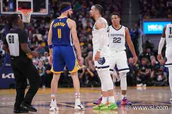 WATCH: Dillon Brooks Flagrant Foul On Steph Curry - Sports Illustrated