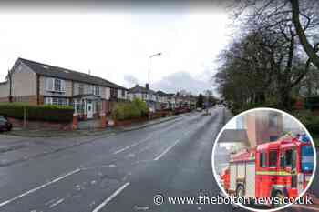 Bolton: Firefighters put residents to safety after bin set alight in bedroom