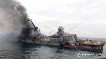 Russen-Flaggschiff „Moskwa“ von Ukrainern versenkt – Audiobeweis liegt vor - BILD