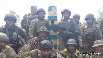 Ukraine-Krieg: Selenskyj-Truppen stehen bei Charkiw an Russlands Grenze - BILD