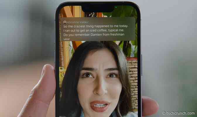 Apple adds live captions to iPhone and Mac, plus more accessibility upgrades to come
