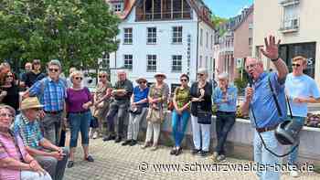 Der OB als Stadtführer - Die Baustellen gehen Nagold bestimmt nicht aus - Schwarzwälder Bote