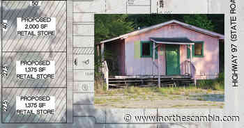 Three New Retail Stores Proposed At Site Of Former Highway 97 Lotto Store - NorthEscambia.com