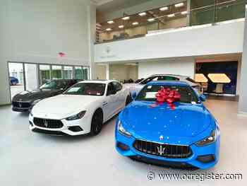 Status Update: Maserati dealership opens in Yorba Linda; new retail and eats coming to Bella Terra - OCRegister