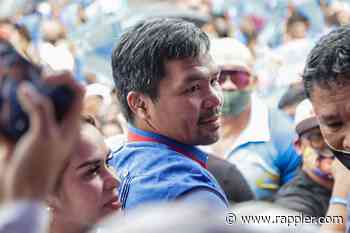 Manny Pacquiao: He ran for the poor, but they didn't choose him - Rappler