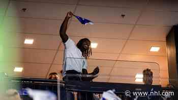 Luguentz Dort shows support for Laval Rocket - NHL.com