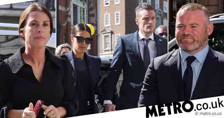 Jamie Vardy supports Rebekah during libel trial as Wayne Rooney questioned on ‘awkward chat’ with fellow footballer about wife